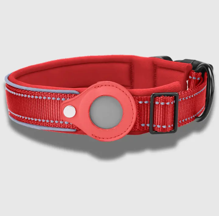 Red Tag dog collar
