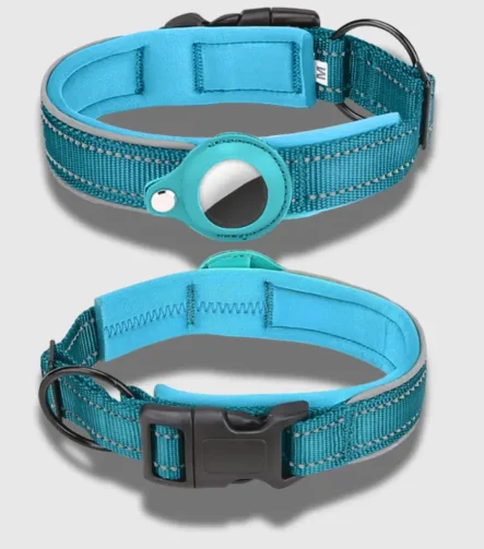 Ferozi Tag dog collar