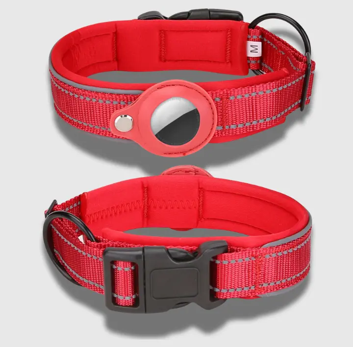 Red Tag dog collar