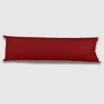 Burgundy bolster