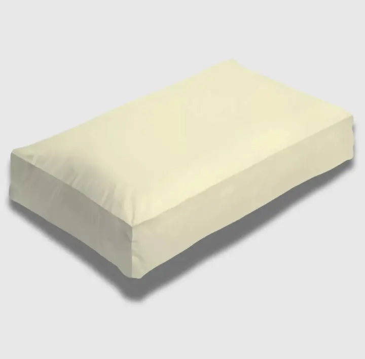 Cream box pillow case