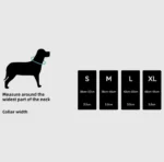 Red Tag dog collar