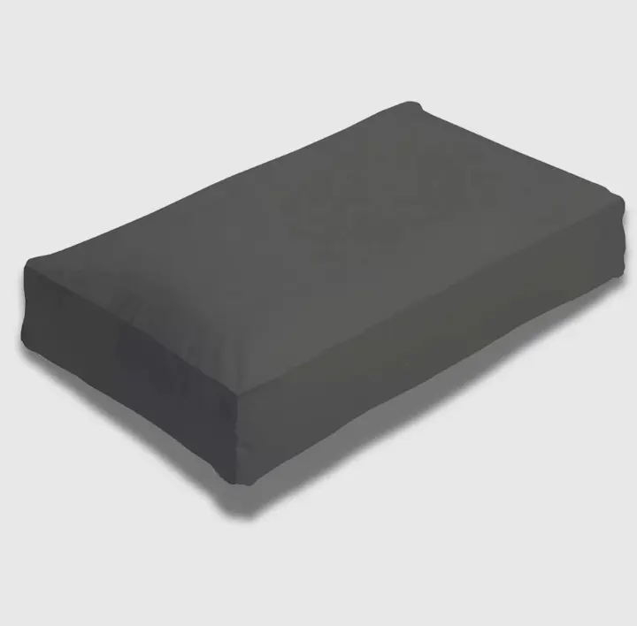 Dark Gray box pillow case