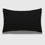 Black Curved Rectangle PillowCase
