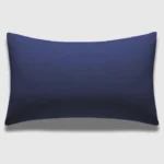Navy Blue Curved Rectangle PillowCase