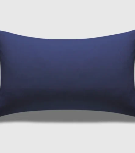 Navy Blue Curved Rectangle PillowCase