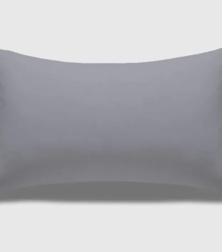 Light Grey Curved Rectangle PillowCase