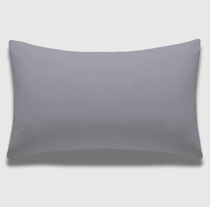 Light Grey Curved Rectangle PillowCase