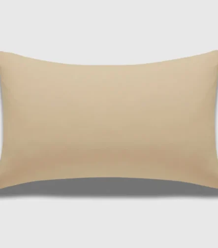 Beige Curved Rectangle PillowCase