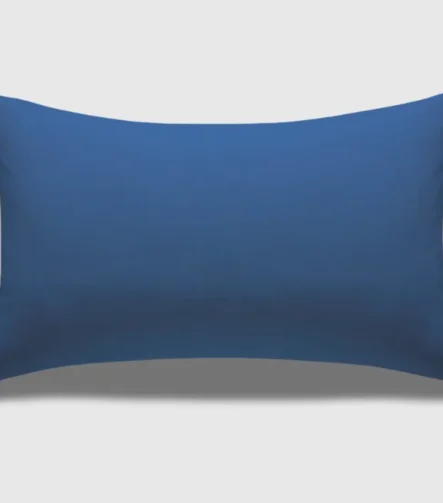 Mid Blue Curved Rectangle PillowCase