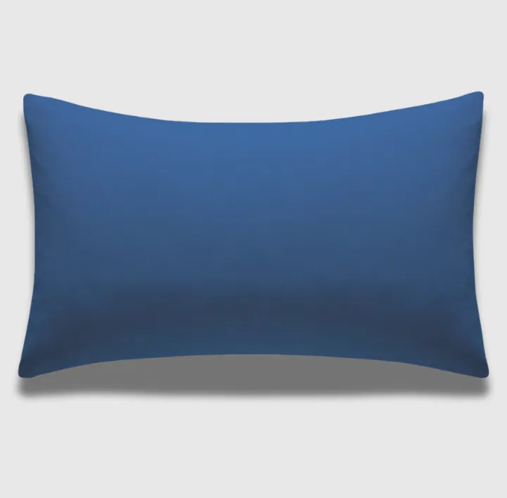 Mid Blue Curved Rectangle PillowCase