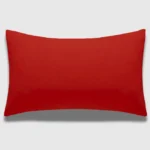 Red Curved Rectangle PillowCase