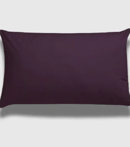Plum Curved Rectangle PillowCase