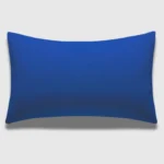 Royal Blue Curved Rectangle PillowCase