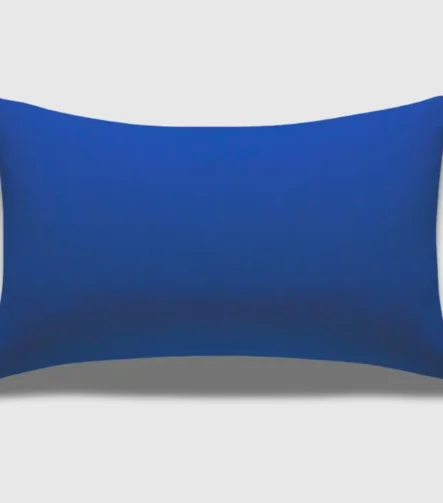 Royal Blue Curved Rectangle PillowCase