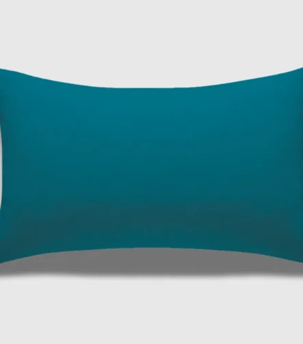Teal Curved Rectangle PillowCase