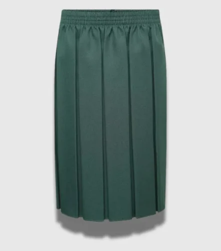 Green Girl Box Pleated