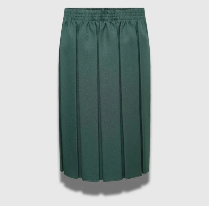 Green Girl Box Pleated