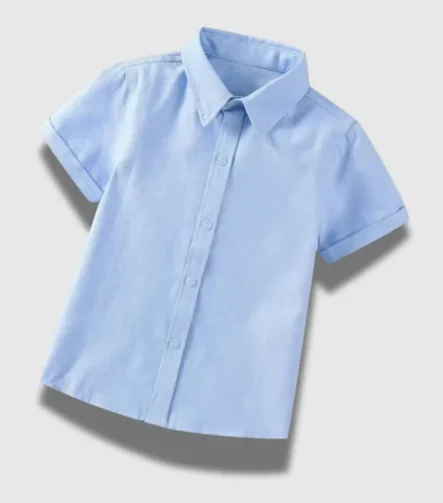 Light Blue Sleevless Boys Shirt