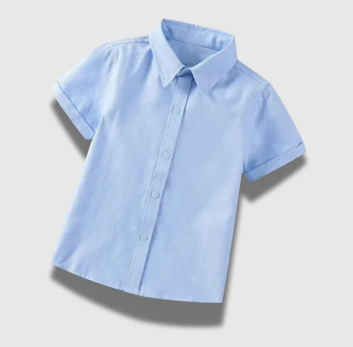 Light Blue Sleevless Boys Shirt