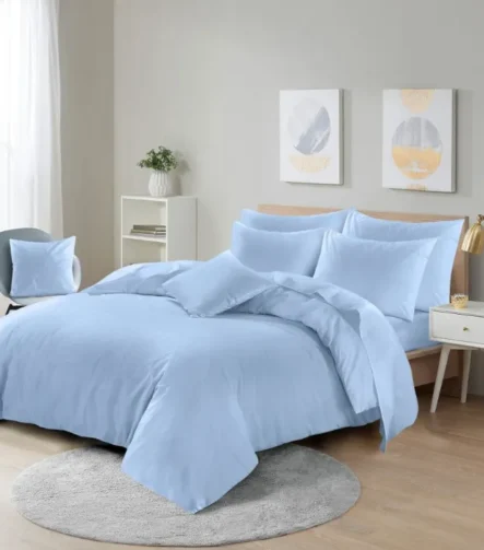 Sky Blue Luxury microfiber