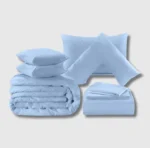 Sky Blue Luxury microfiber