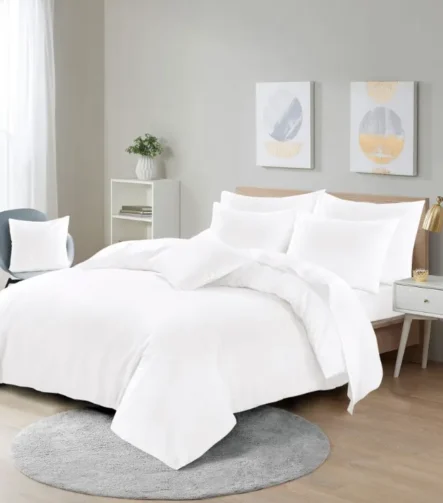 White Luxury microfiber