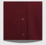 Maroon Sweat Shirt Cardigan