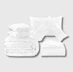 White Luxury microfiber