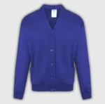 Royal Blue Sweat Shirt Cardigan