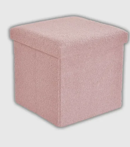 Boucle Storage Box blush