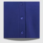Royal Blue Sweat Shirt Cardigan