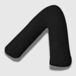 Black V Shape Bolster Case