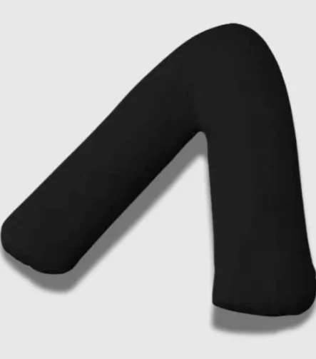 Black V Shape Bolster Case