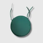 Green round seat pad kitchen stool