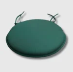 Green round seat pad kitchen stool