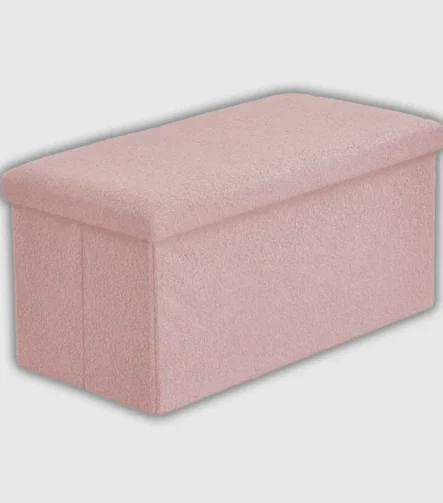 Boucle Storage Box blush
