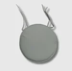 Silver round seat pad kitchen stool
