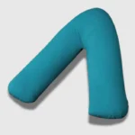 Teal V Shape Bolster Case