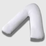 White V Shape Bolster Case