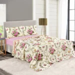 Olivia Pink Printed Sheet Set