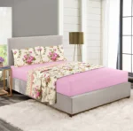Olivia Pink Printed Sheet Set