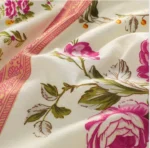 Olivia Pink Printed Sheet Set
