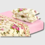 Olivia Pink Printed Sheet Set