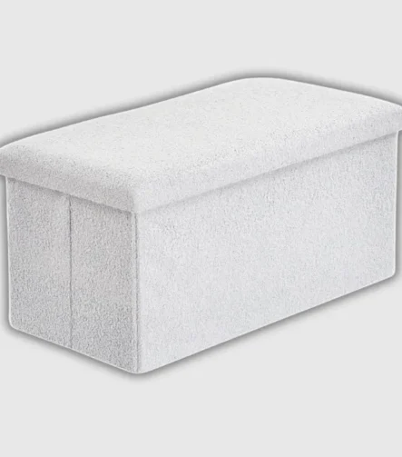 Boucle Storage Box white