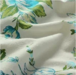 Olivia Teal Printed Sheet Set