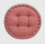 Blush booster pad round fleece