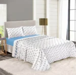 Rosebud Blue Sheet Set