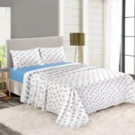 Rosebud Blue Sheet Set