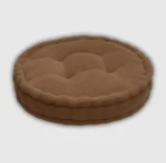 Choc booster pad round fleece